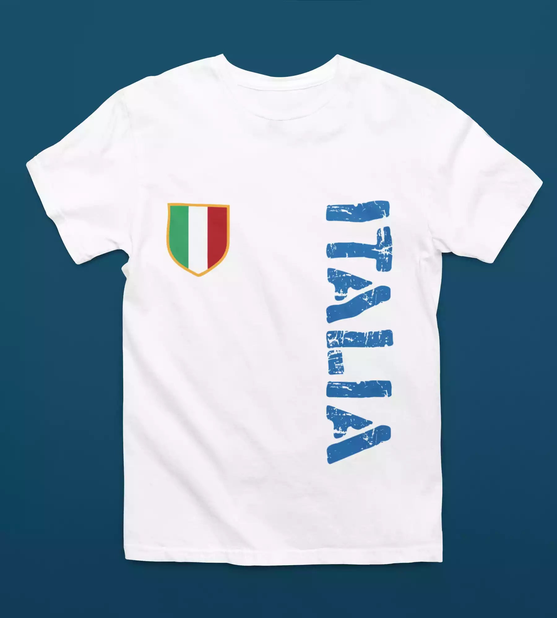 T-Shirt Divertente Uomo Con Stampa Italia